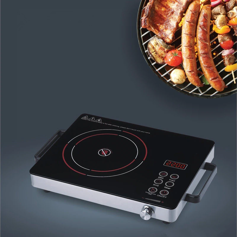 Press Button Control Infrared Cooker
